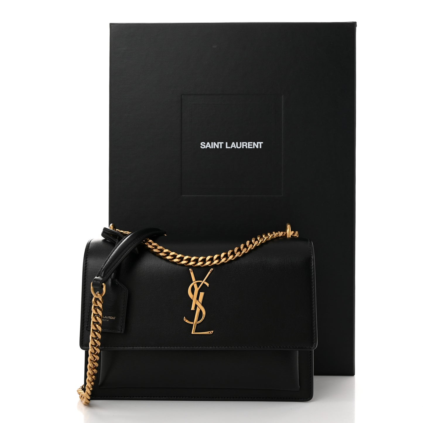 Calfskin Medium Monogram Sunset Black