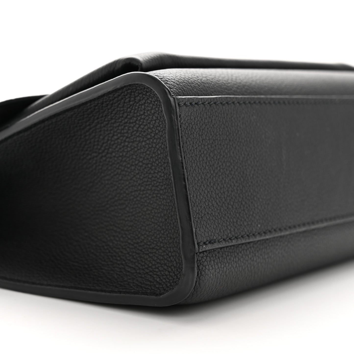 Soft Calfskin Mylockme Chain Bag BB Black