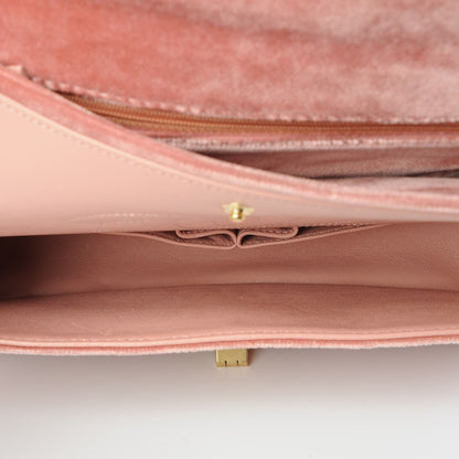 Chanel Velvet Quilted 2.55 Reissue 225 Flap Pink 6 of 9