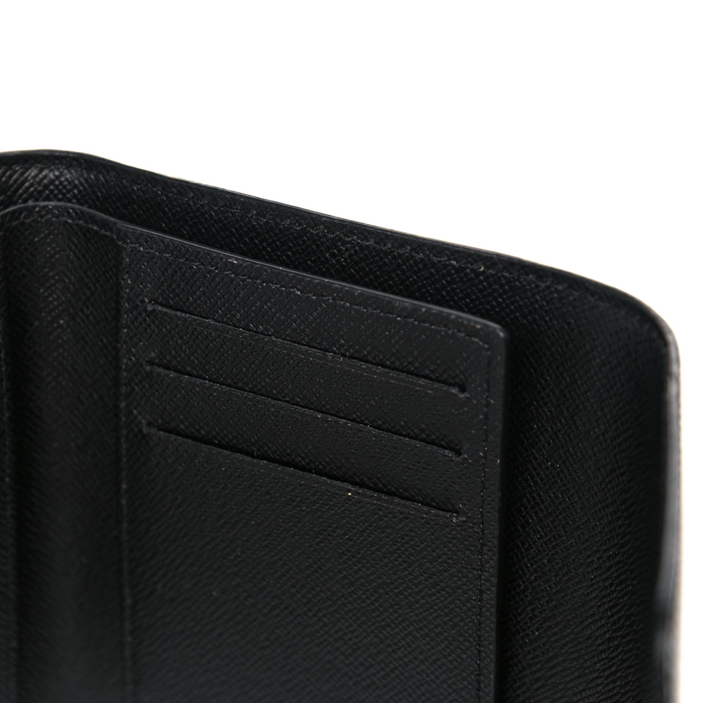 Epi Twist Compact Wallet Black