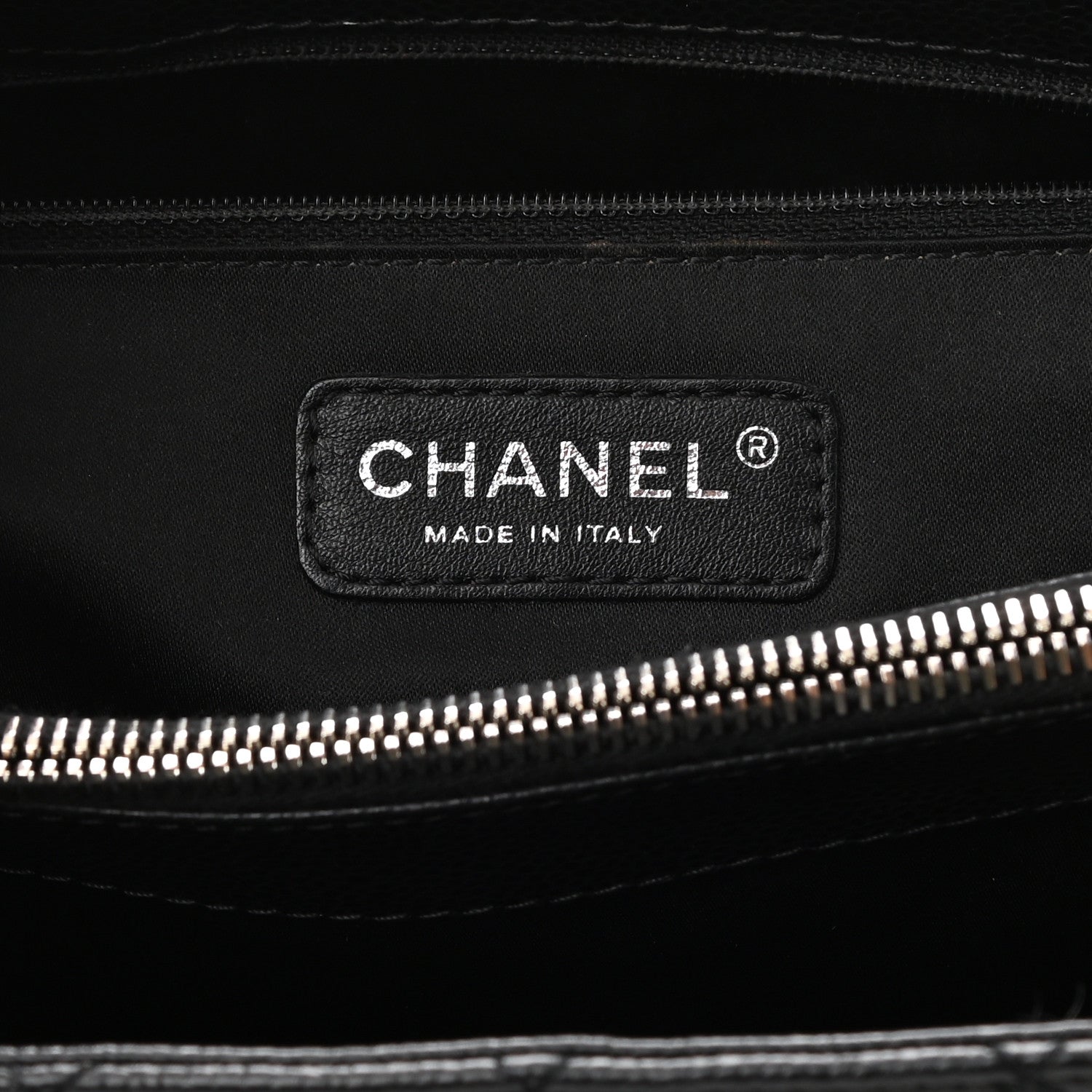 Chanel Caviar Quilted Grand Shopping Tote GST Black 6 of 11