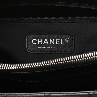 Chanel Caviar Quilted Grand Shopping Tote GST Black 6 of 11