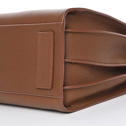 Saint Laurent Grained Calfskin Small Supple Sac De Jour Moka 9 of 9
