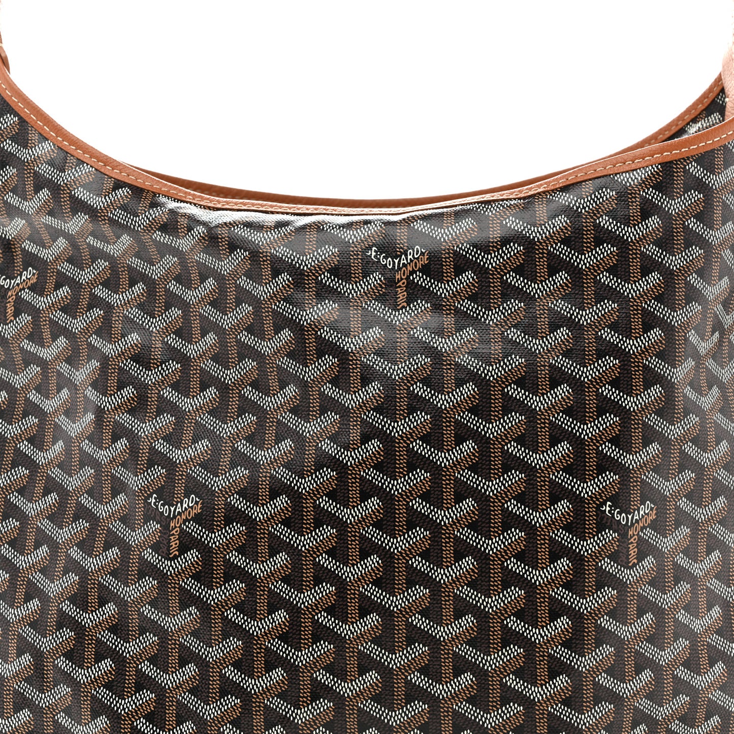 Goyardine Boheme Hobo Black Gold