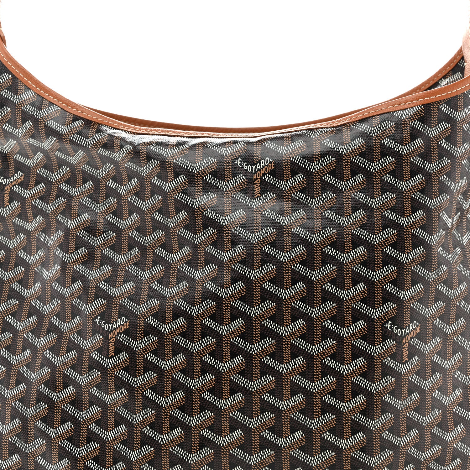 Goyard Goyardine Boheme Hobo Black Gold 7 of 11