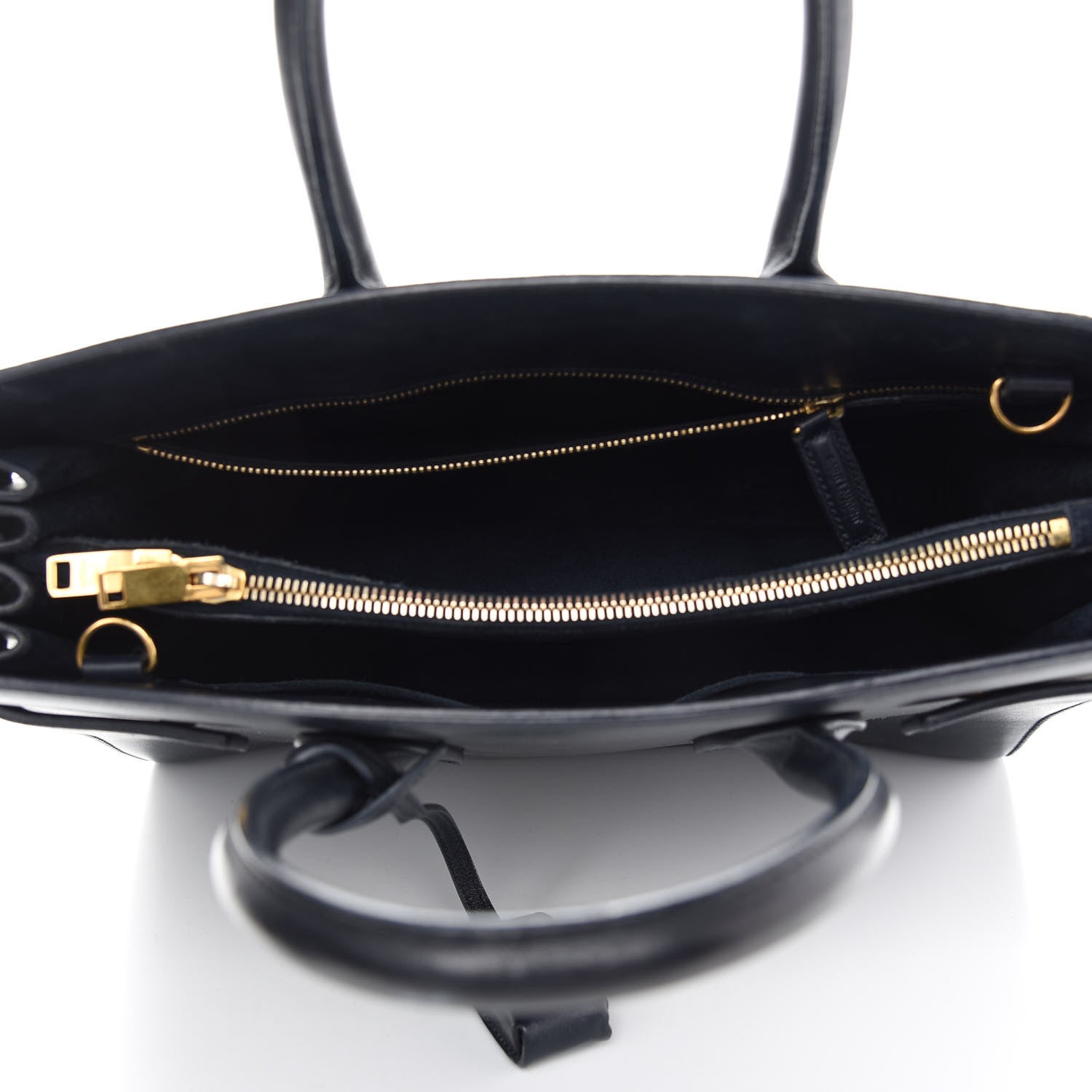 Saint Laurent Calfskin Small Sac De Jour Black 5 of 10