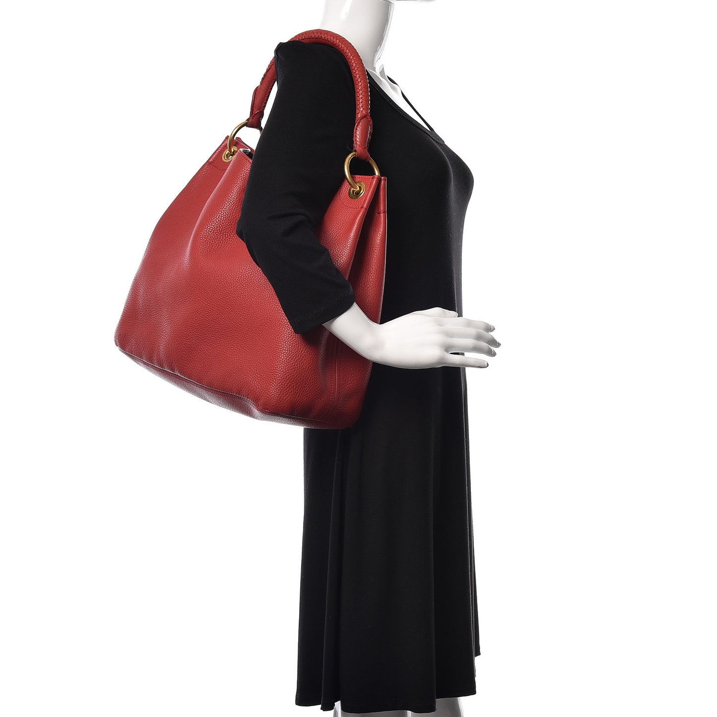 Vitello Daino Hobo Red