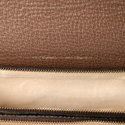Gucci GG Supreme Monogram Web Ophidia Flap Messenger Bag  Beige New Acero 11 of 12