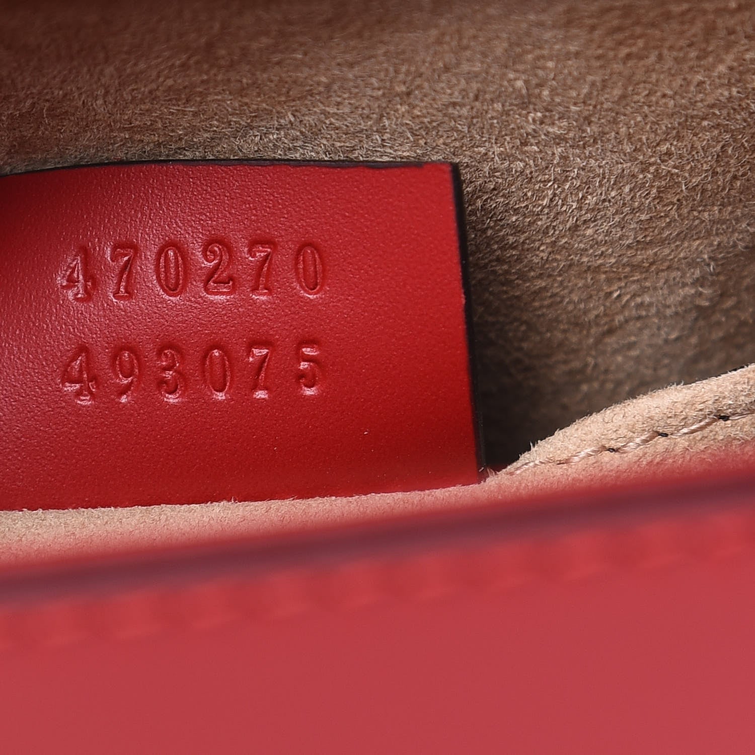 Gucci Calfskin Mini Sylvie Top Handle Bag Hibiscus Red 7 of 10