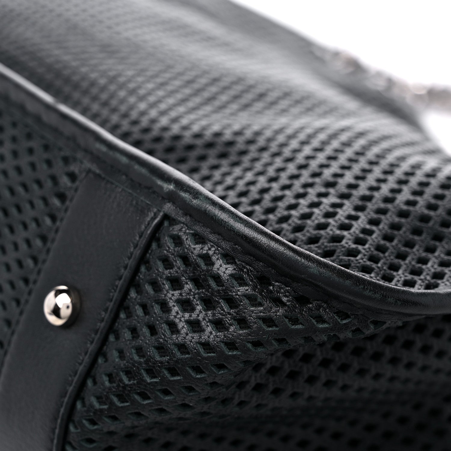 Chanel Calfskin Perforated Up In The Air Tote Black 9 of 12