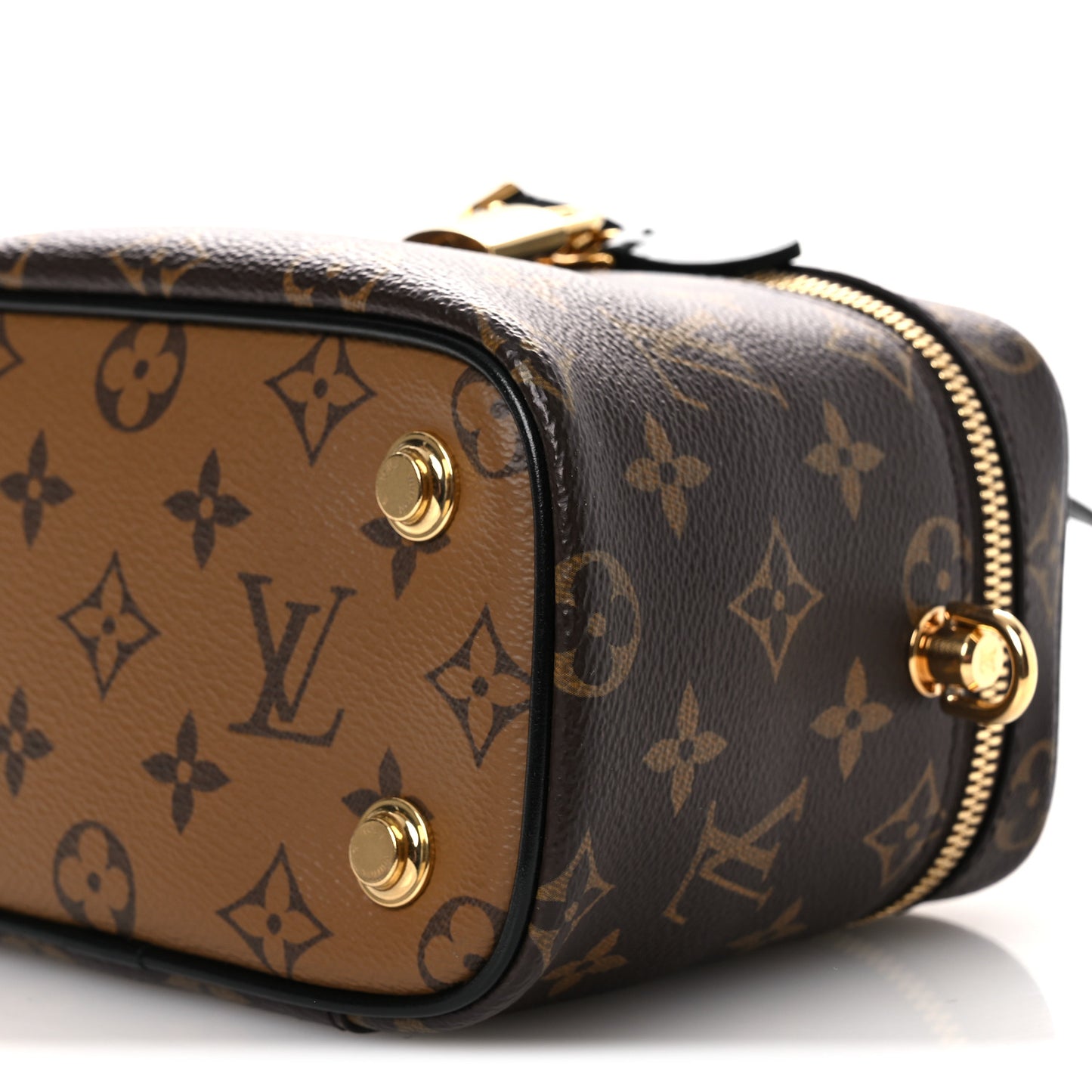 Reverse Monogram Vanity Chain Pouch