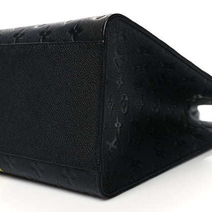 Louis Vuitton LV X YK Empreinte Inlaid Kusama Flowers Onthego MM Black 10 of 10