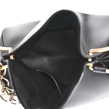 Chloe Shiny Calfskin Mini Juana Shoulder Bag Black 5 of 10