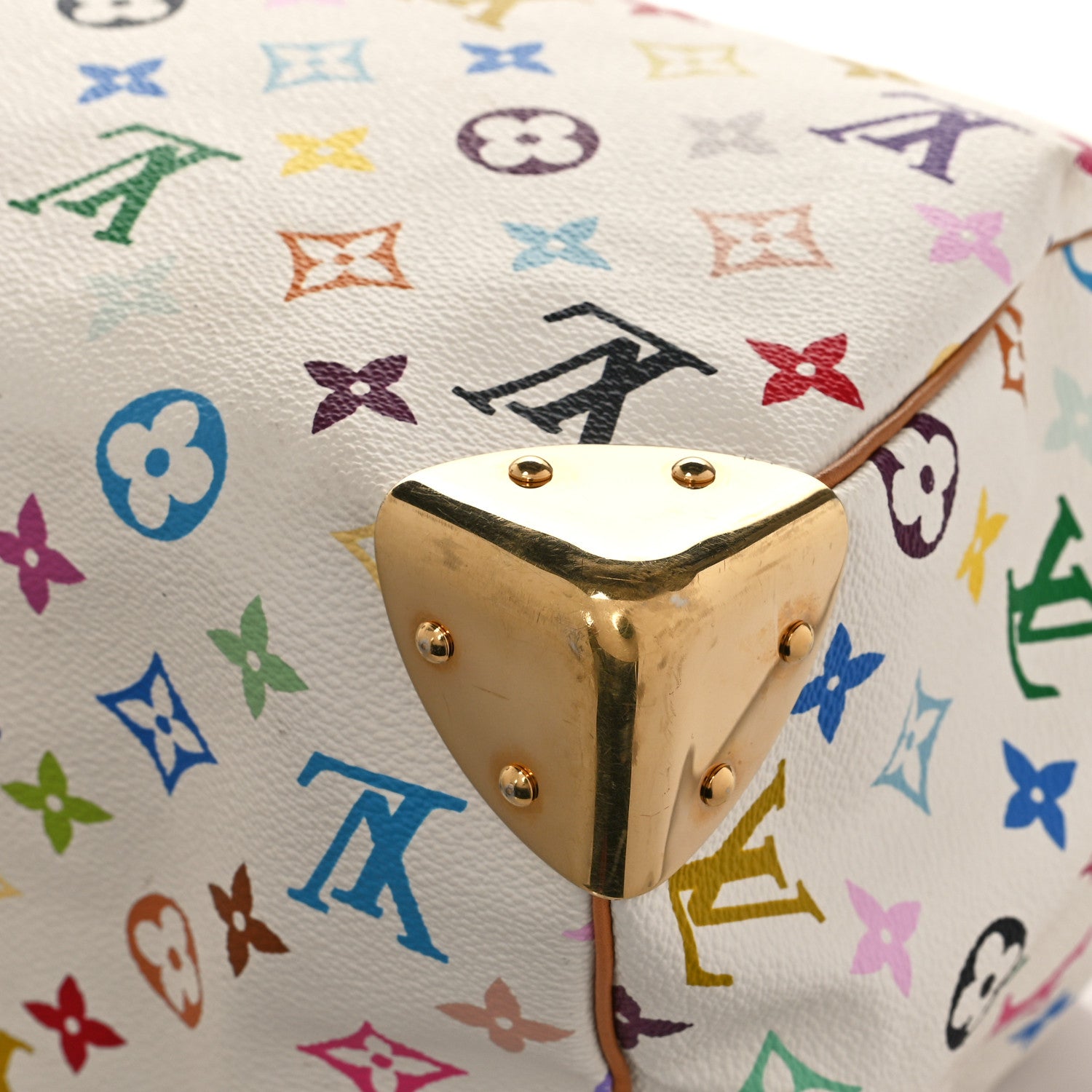 Louis Vuitton Monogram Multicolor Speedy 30 White 11 of 12