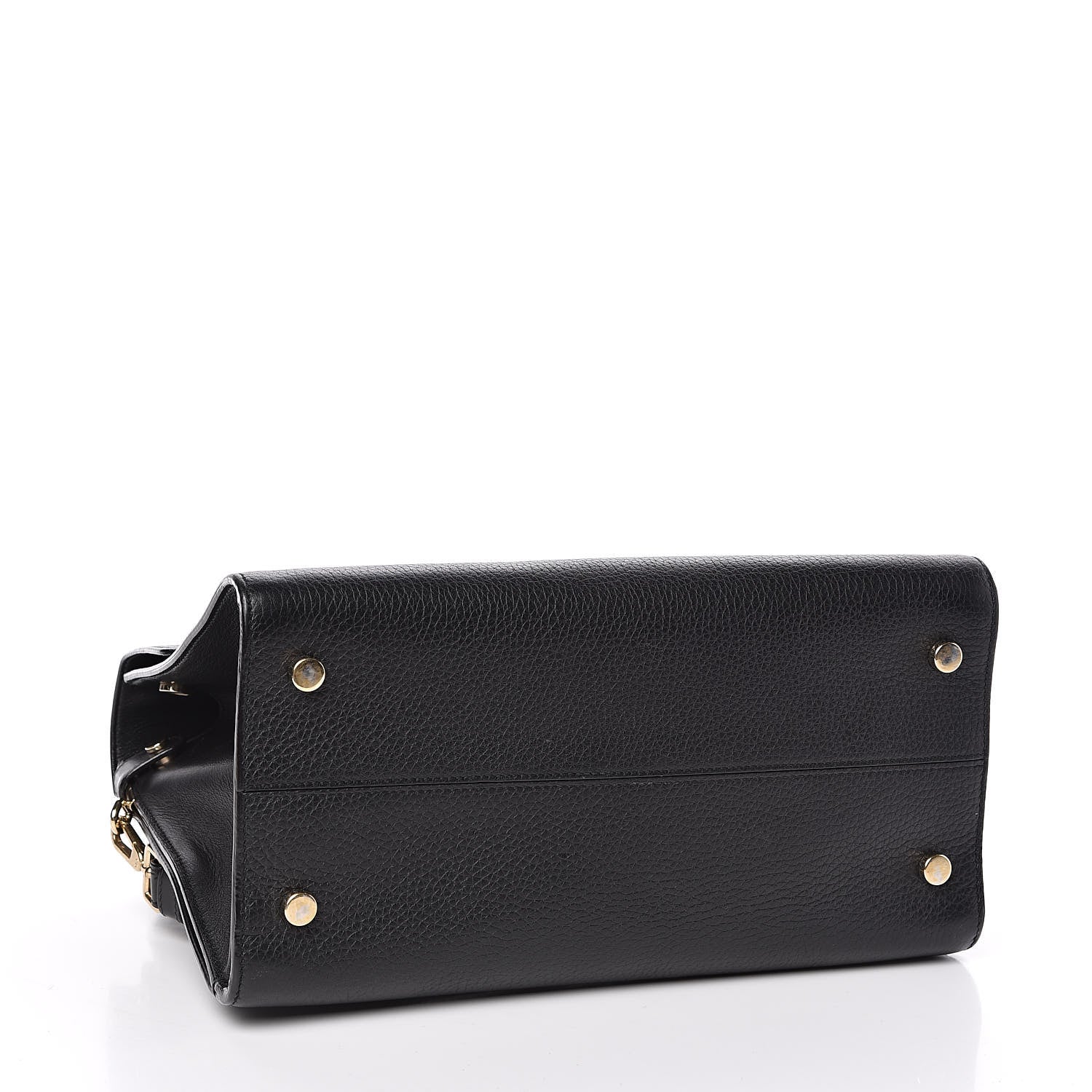 Christian Dior Grained Calfskin Medium Diorever Flap Black 4 of 13