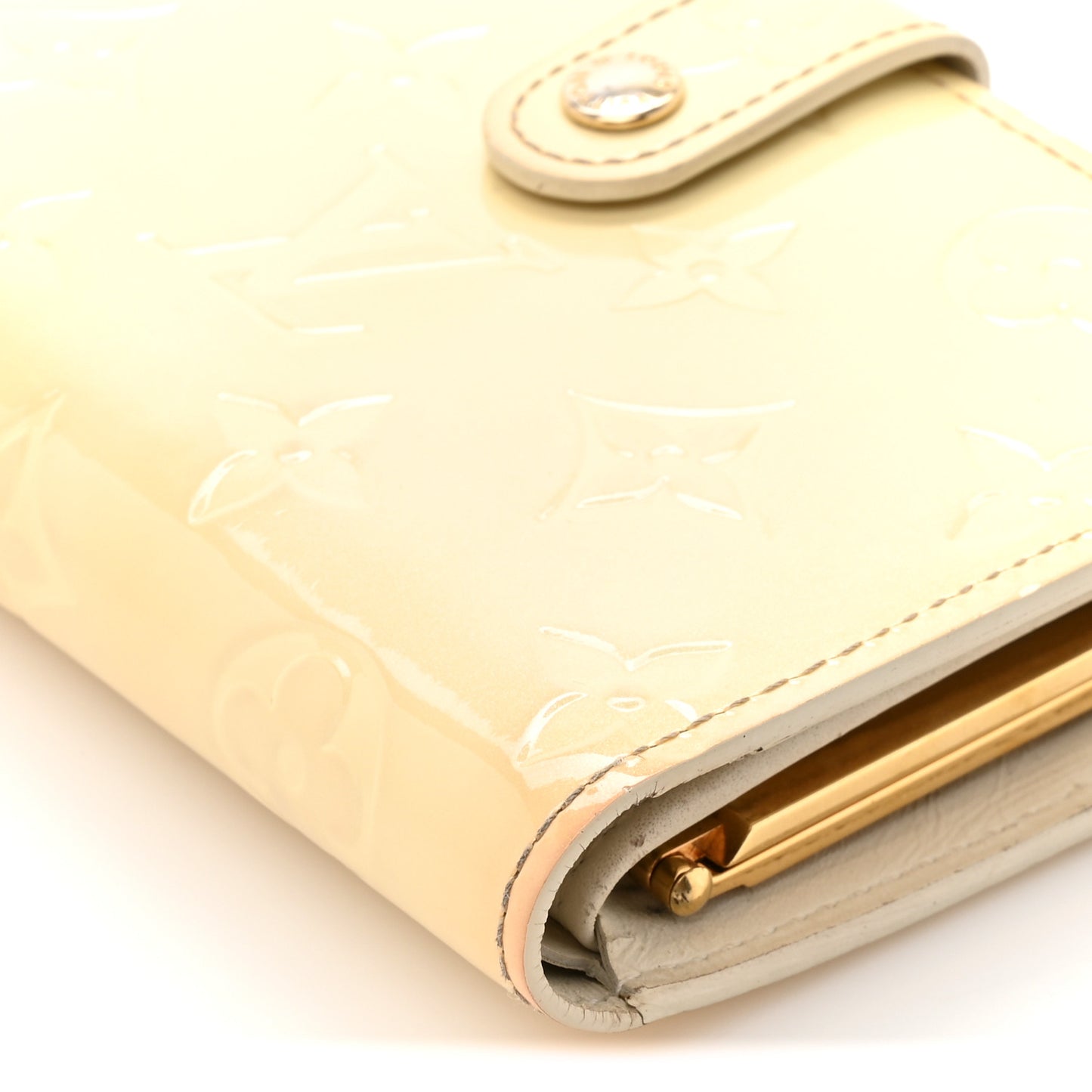Vernis French Purse Wallet Perle