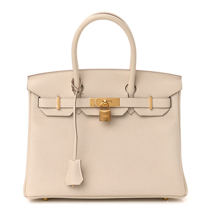 Hermes Togo Birkin 30 Craie 1 of 11