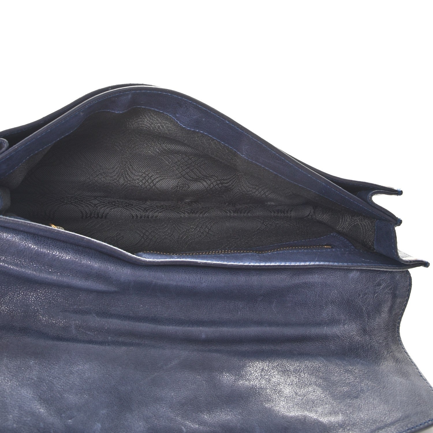 Proenza Schouler Lambskin PS1 Pochette Clutch Midnight 5 of 8
