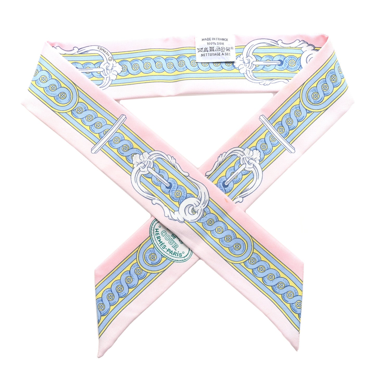 Silk Bride De Cour Twilly Rose Pale Ciel