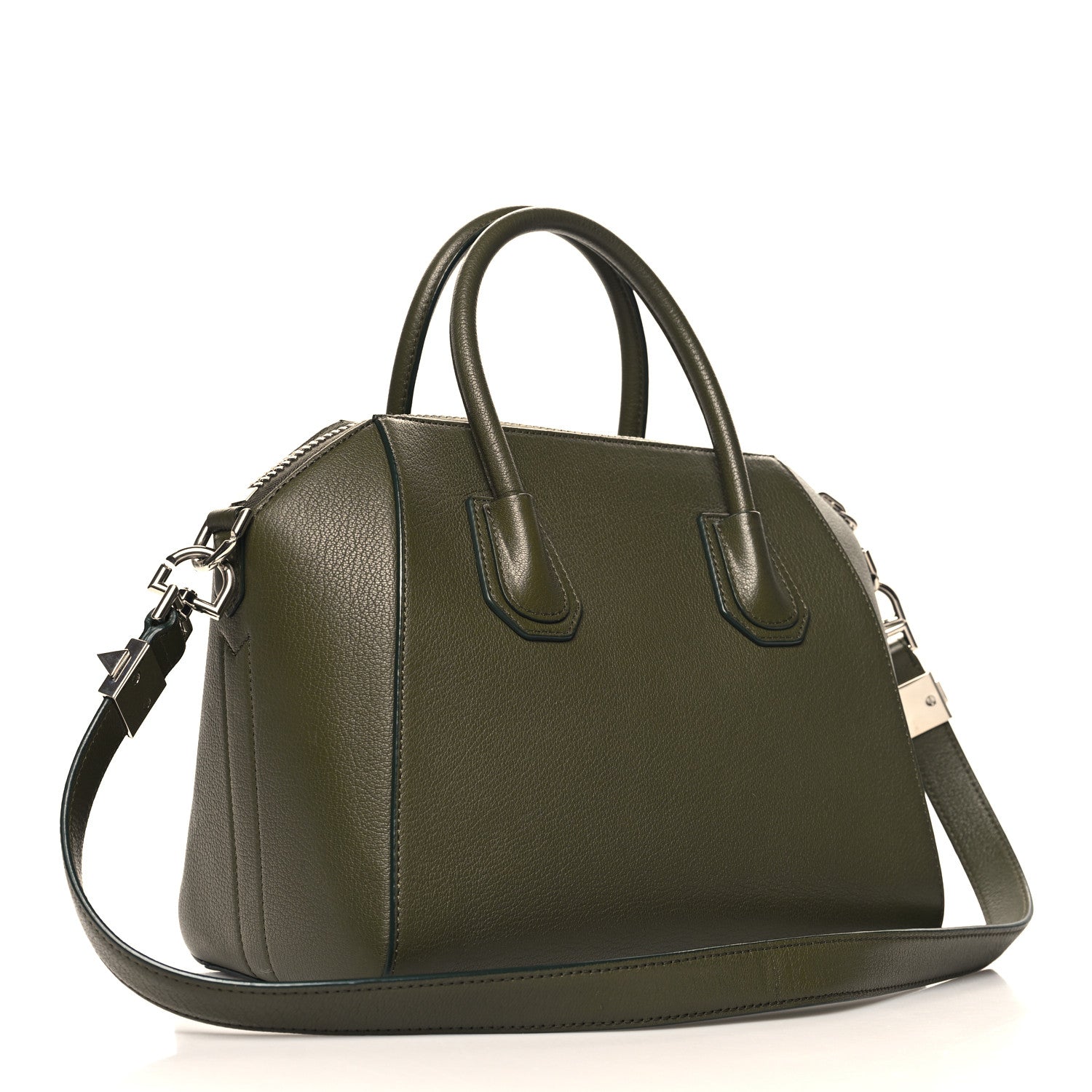 Givenchy Sugar Goatskin Small Antigona Dark Khaki 2 of 10