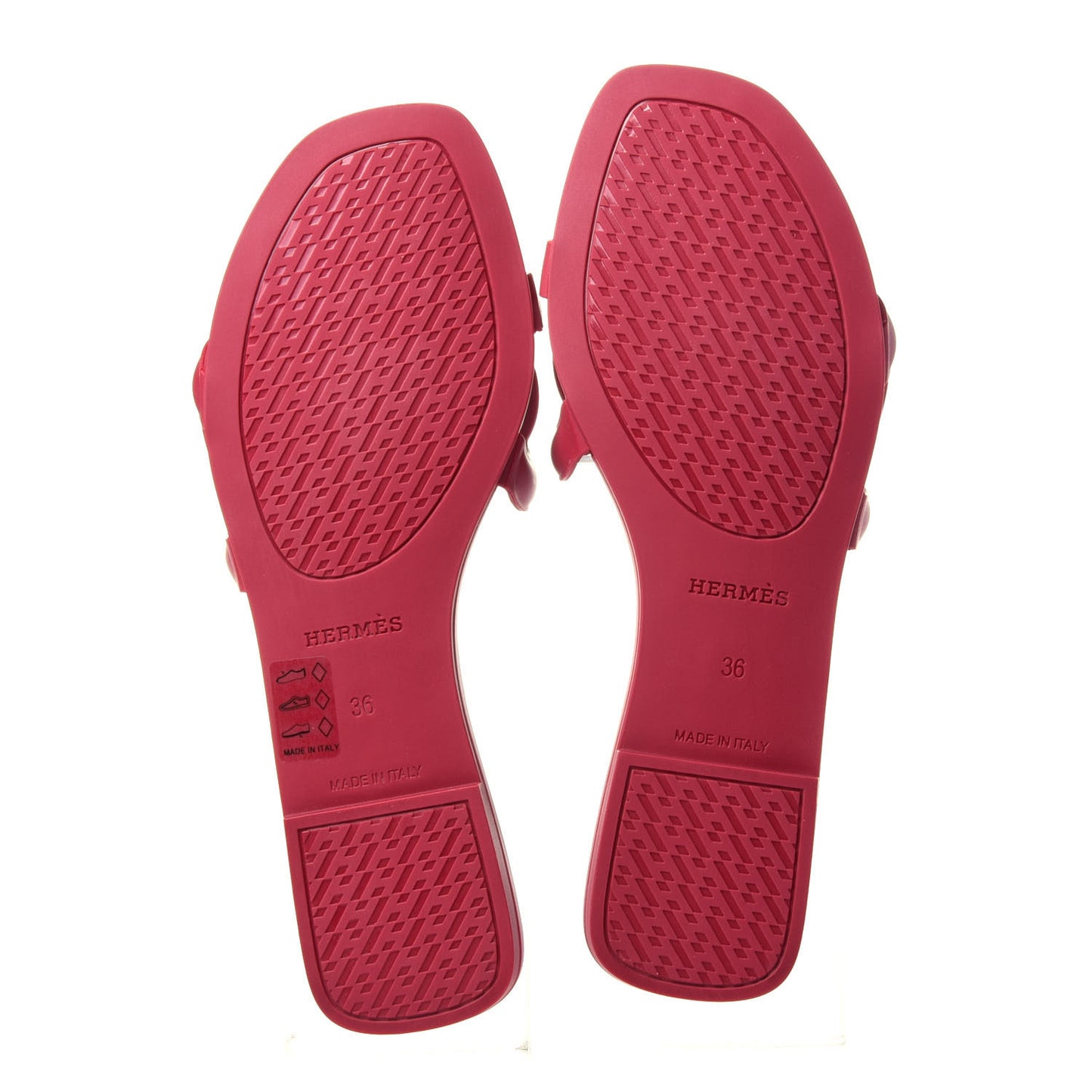 Rubber Aloha Sandals 36 Rose Baie
