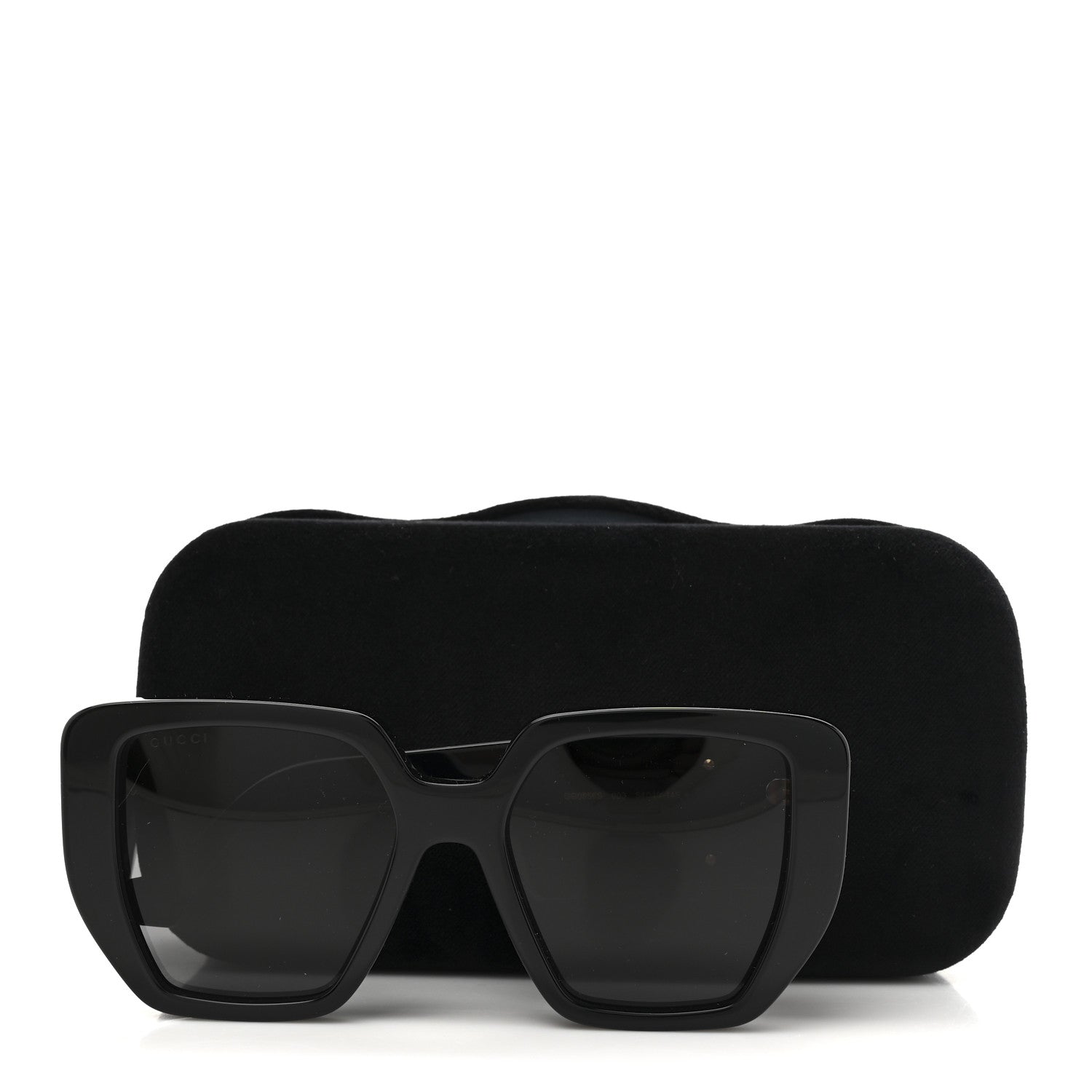 Gucci Acetate Square Frame Sunglasses GG0956S Black 8 of 8