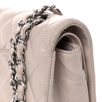Chanel Lambskin Quilted Medium Double Flap Light Pink 21 of 26