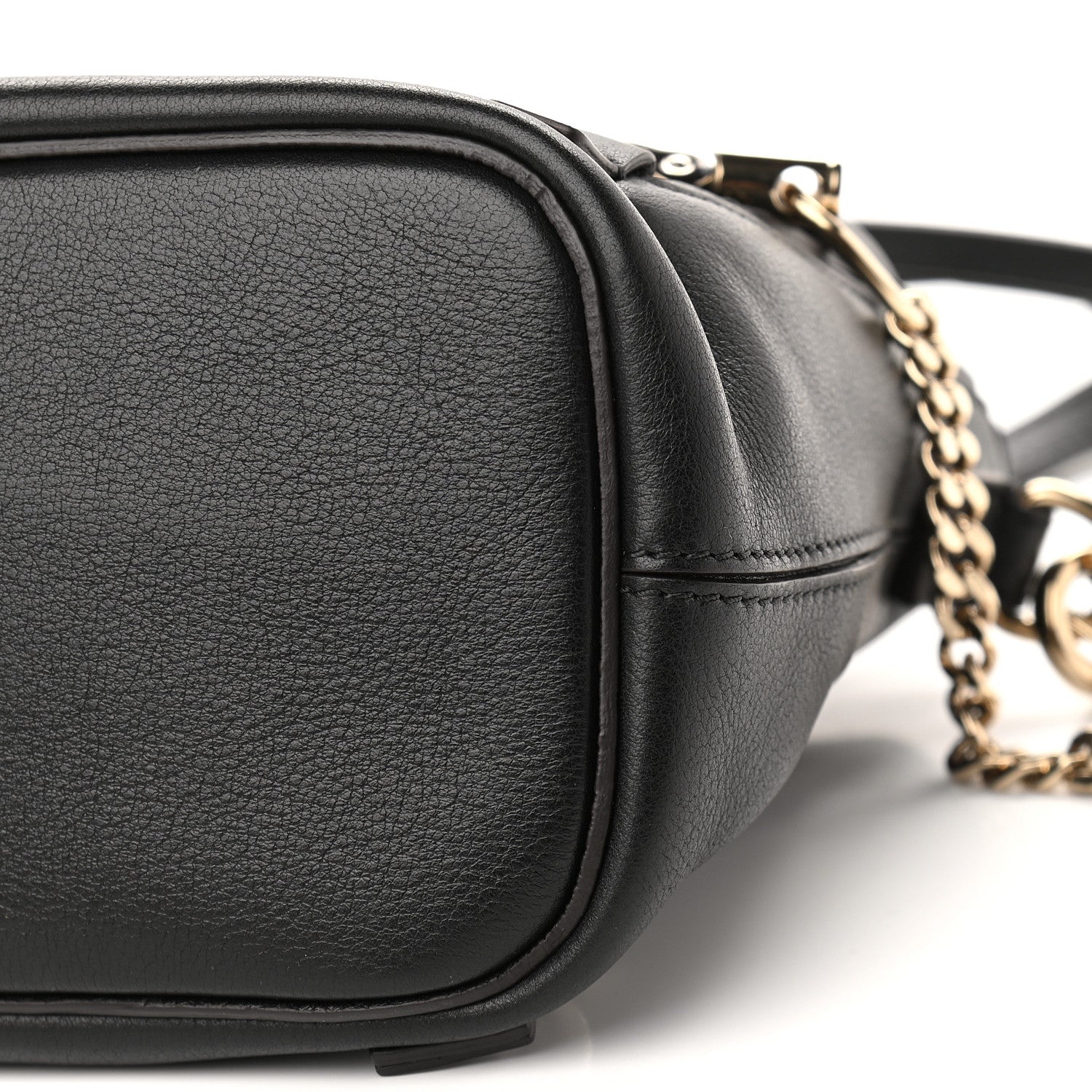 Chloe Suede Calfskin Mini Faye Backpack Black 9 of 9