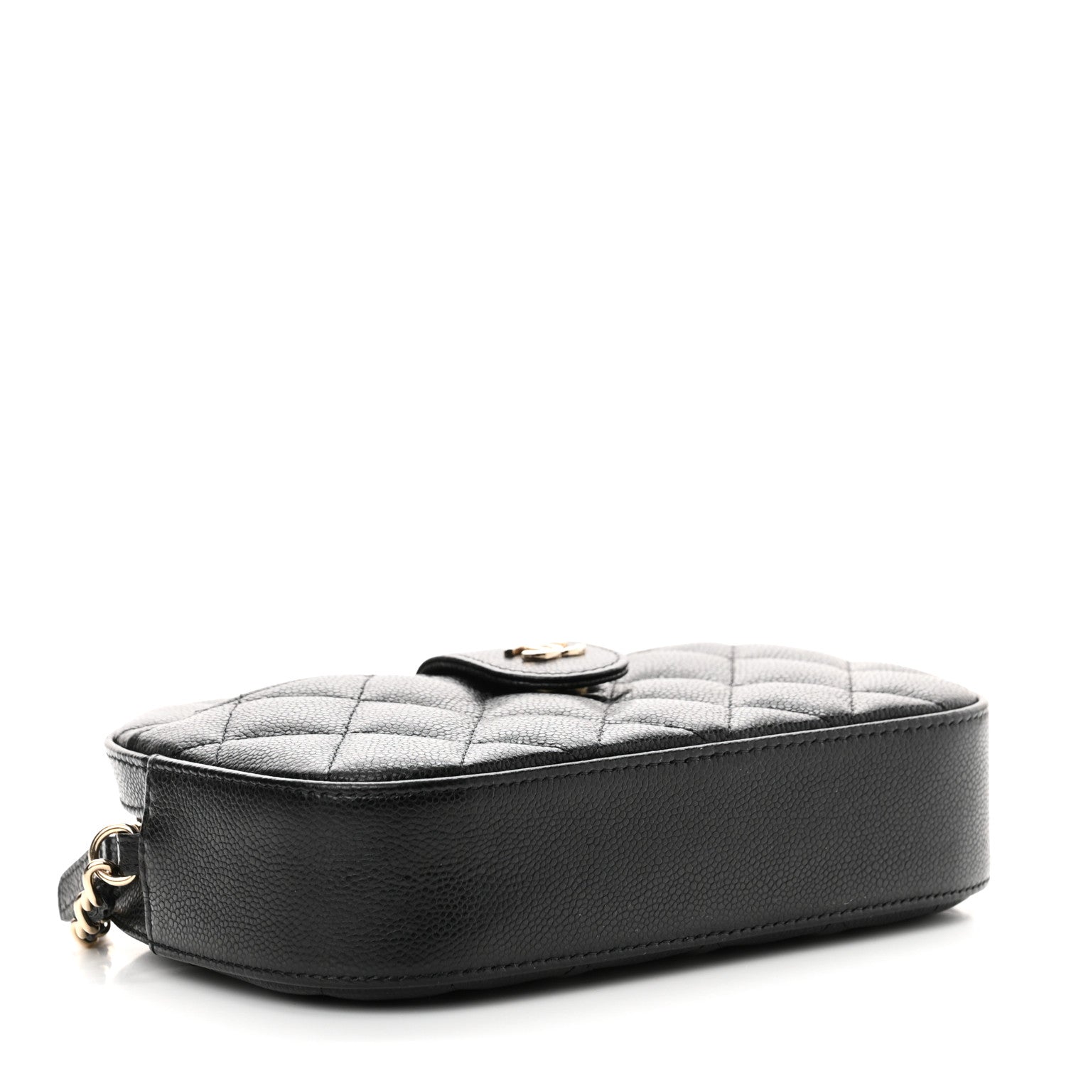 Chanel Caviar Quilted Chain Camera Bag Black 4 of 11