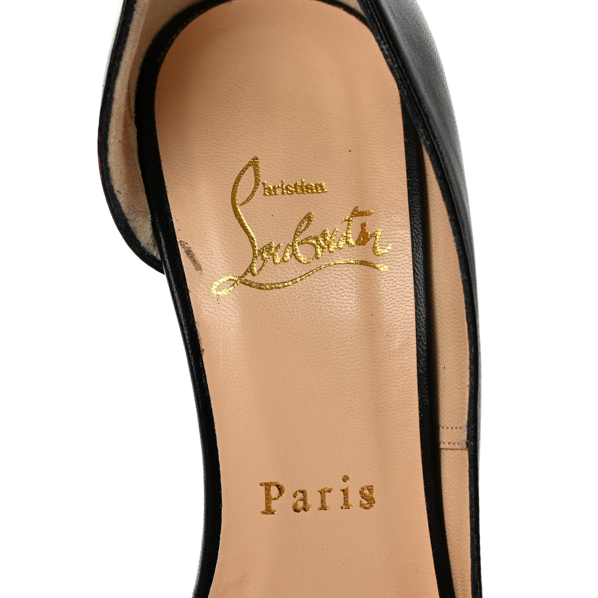 Christian Louboutin Shiny Nappa Iriza 100 Pumps 37 Black 8 of 11