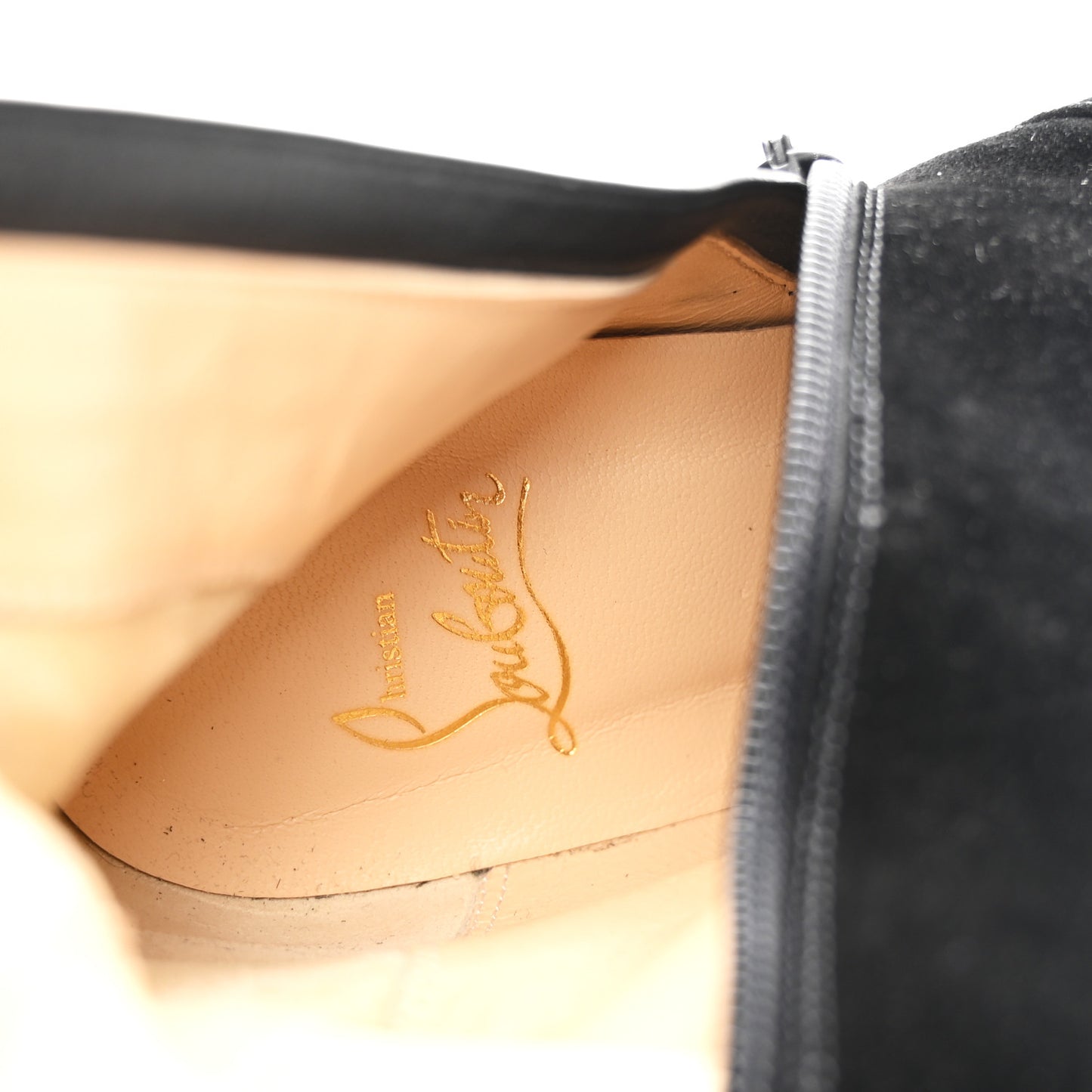Suede Calfskin Cavalika 85 Boots 41 Black