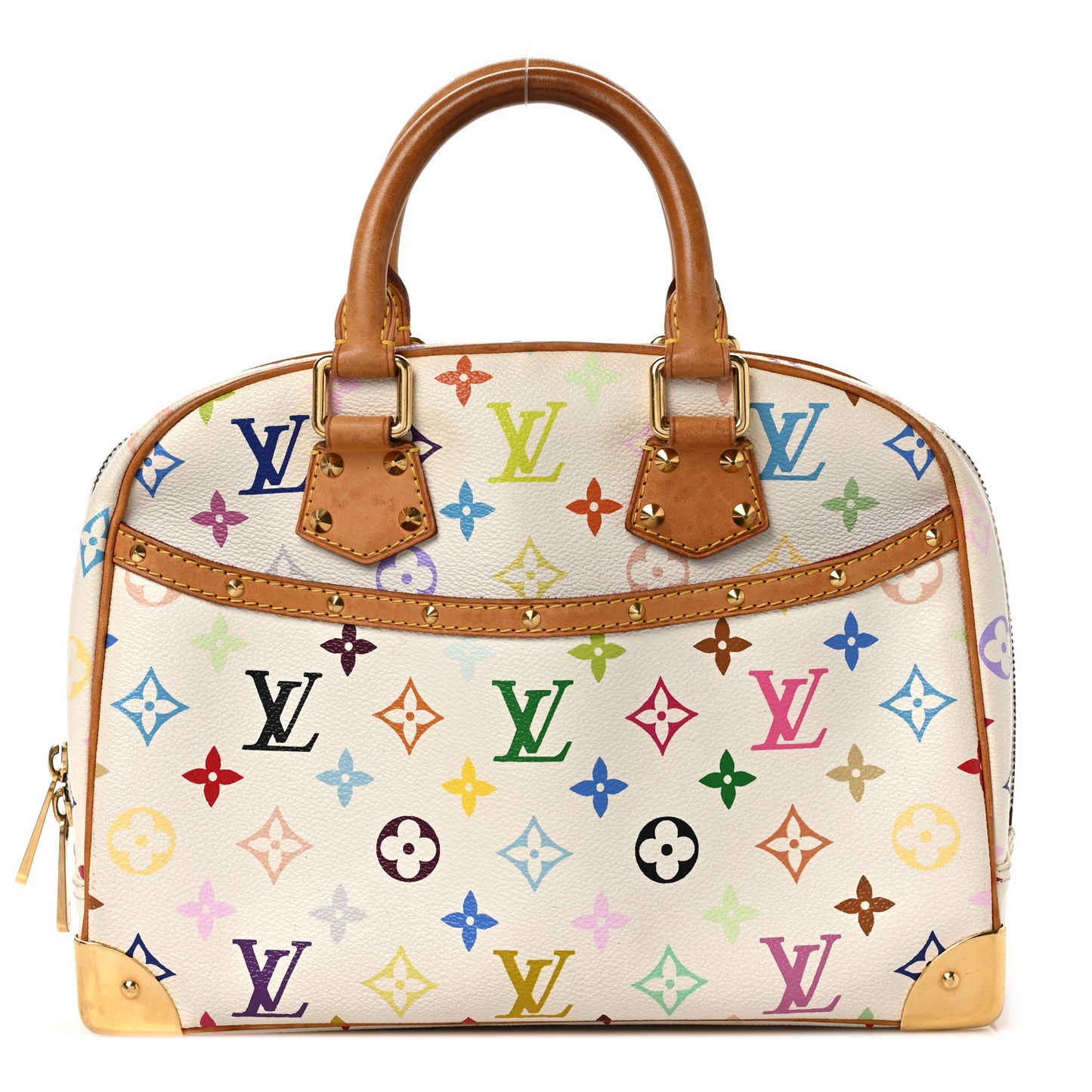 Monogram Multicolor Trouville White