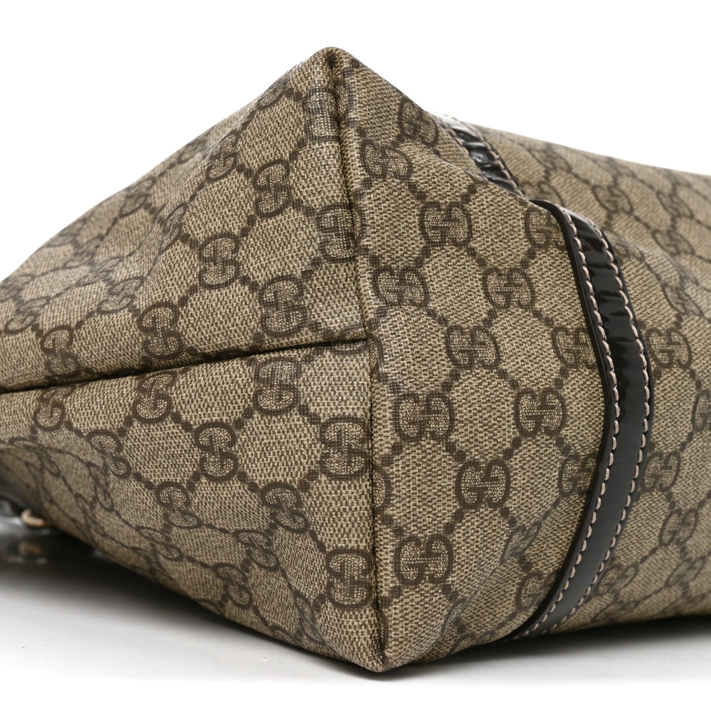 GG Plus Monogram Medium Joy Tote Dark Brown