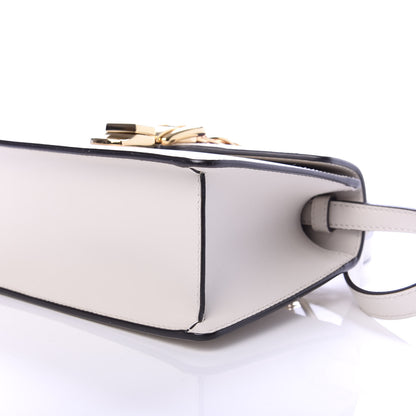 Gucci Calfskin Mini Sylvie Top Handle Bag White 7 of 10