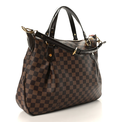 Louis Vuitton Damier Ebene Evora MM 2 of 7