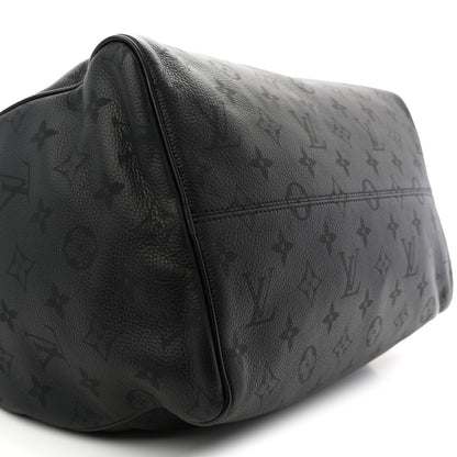 Louis Vuitton Calfskin Monogram Speedy P9 Bandouliere 40 Ultra Black 15 of 18