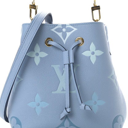 Louis Vuitton Empreinte Monogram Giant By The Pool Neonoe BB Summer Blue 8 of 10