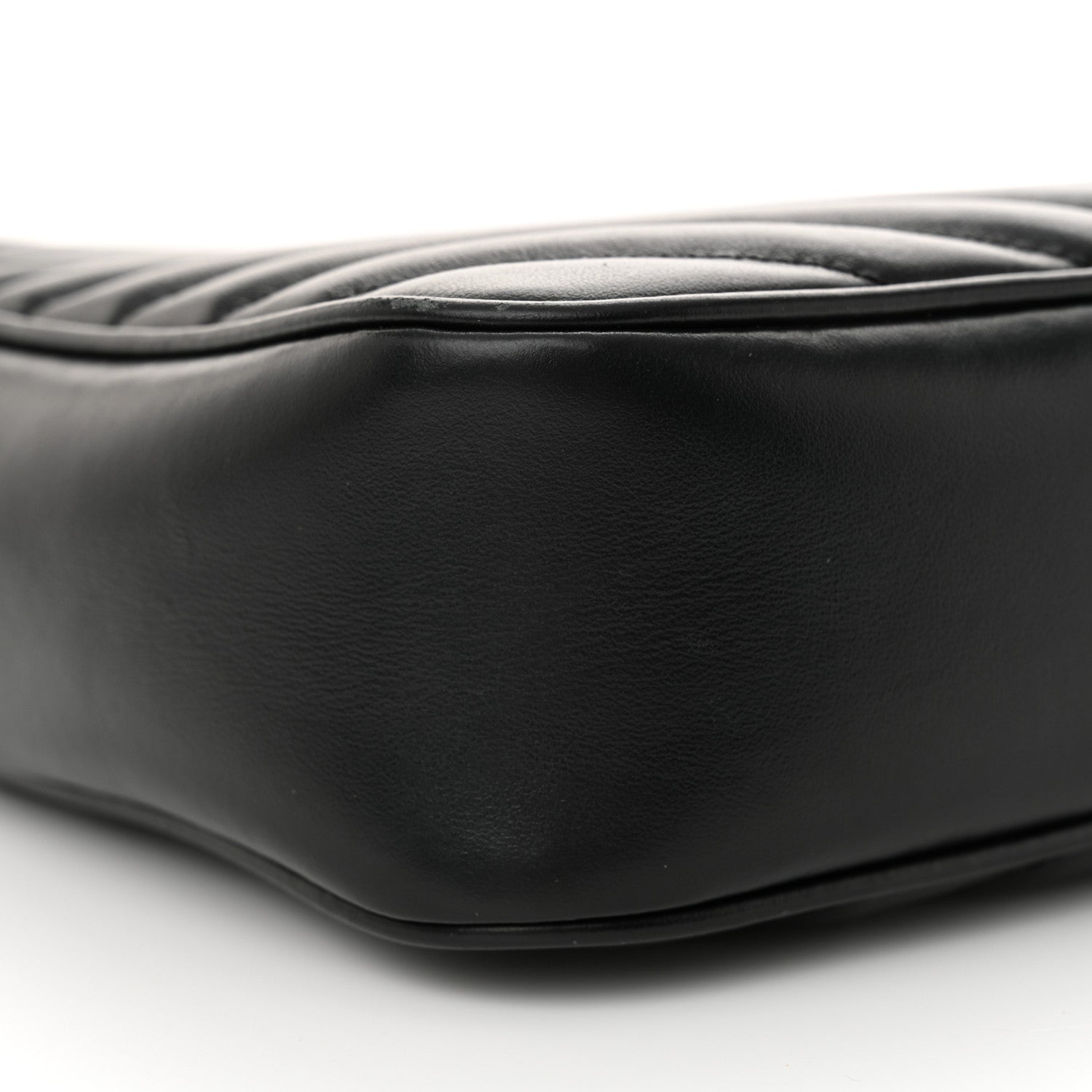 Saint Laurent Calfskin Matelasse Monogram Lou Camera Bag Black 9 of 14
