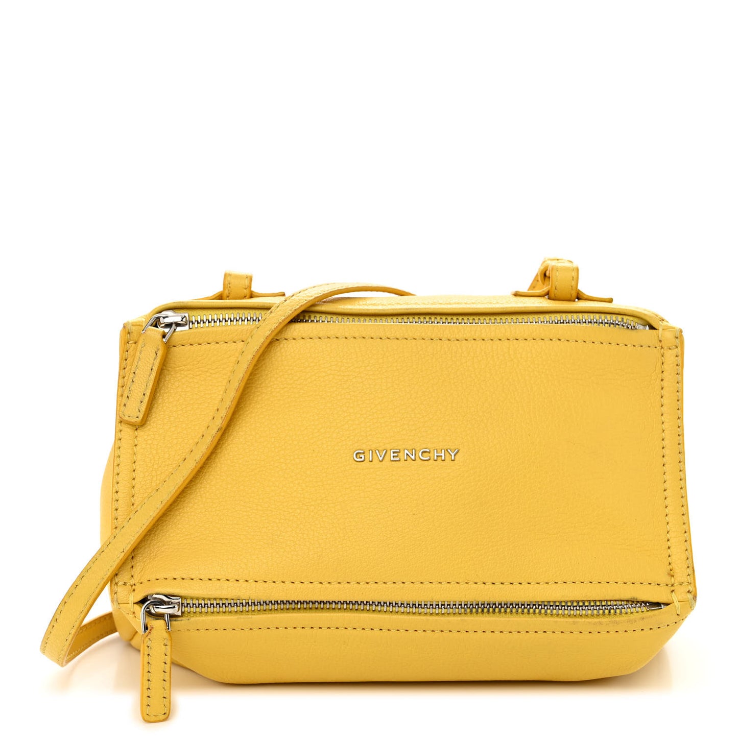 Sugar Goatskin Mini Pandora Yellow