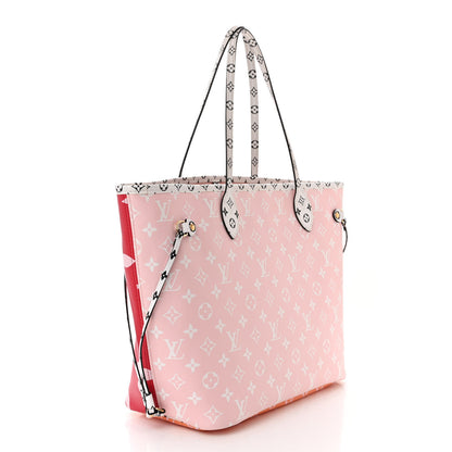 Louis Vuitton Monogram Giant Neverfull MM Rouge 4 of 15