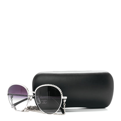 Chanel Chain Pantos Sunglasses 4242 Grey 8 of 8