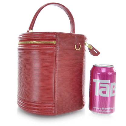Louis Vuitton Epi Cannes Castillan Red 3 of 6