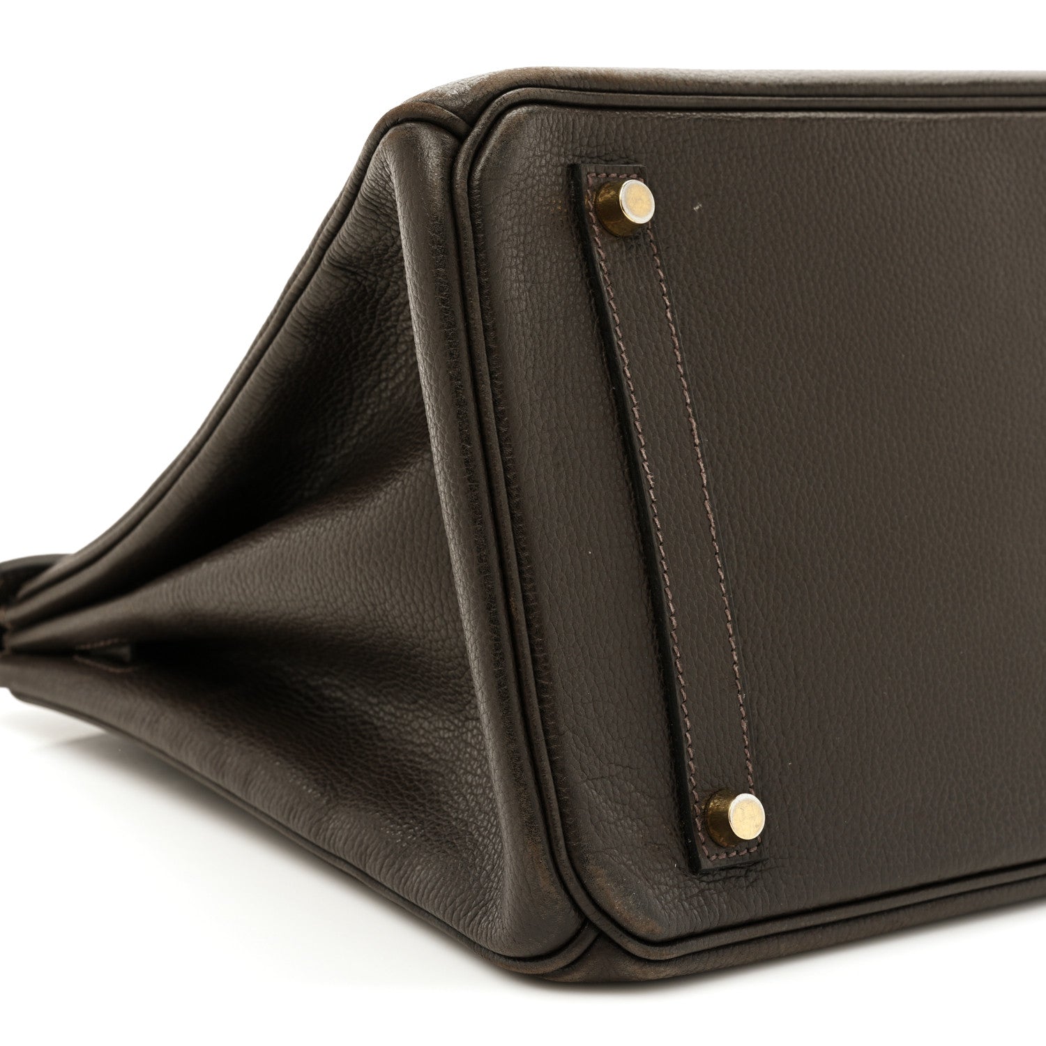 Hermes Togo Birkin 35 Chocolate 9 of 19