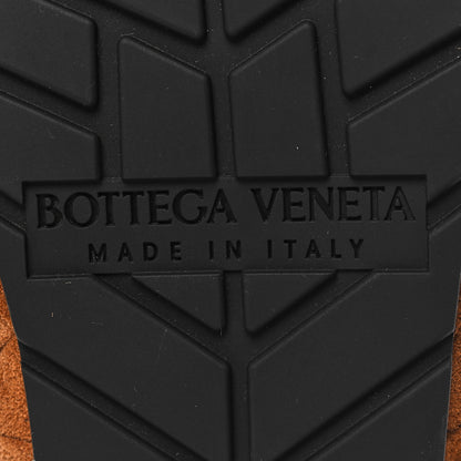 Bottega Veneta Suede Intrecciato Reggie Mules 37 Caramel 6 of 7