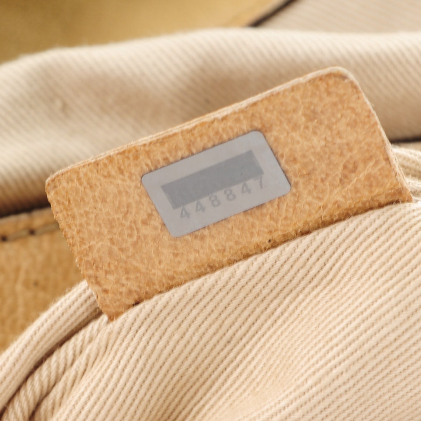 Lambskin Heloise Hobo Beige