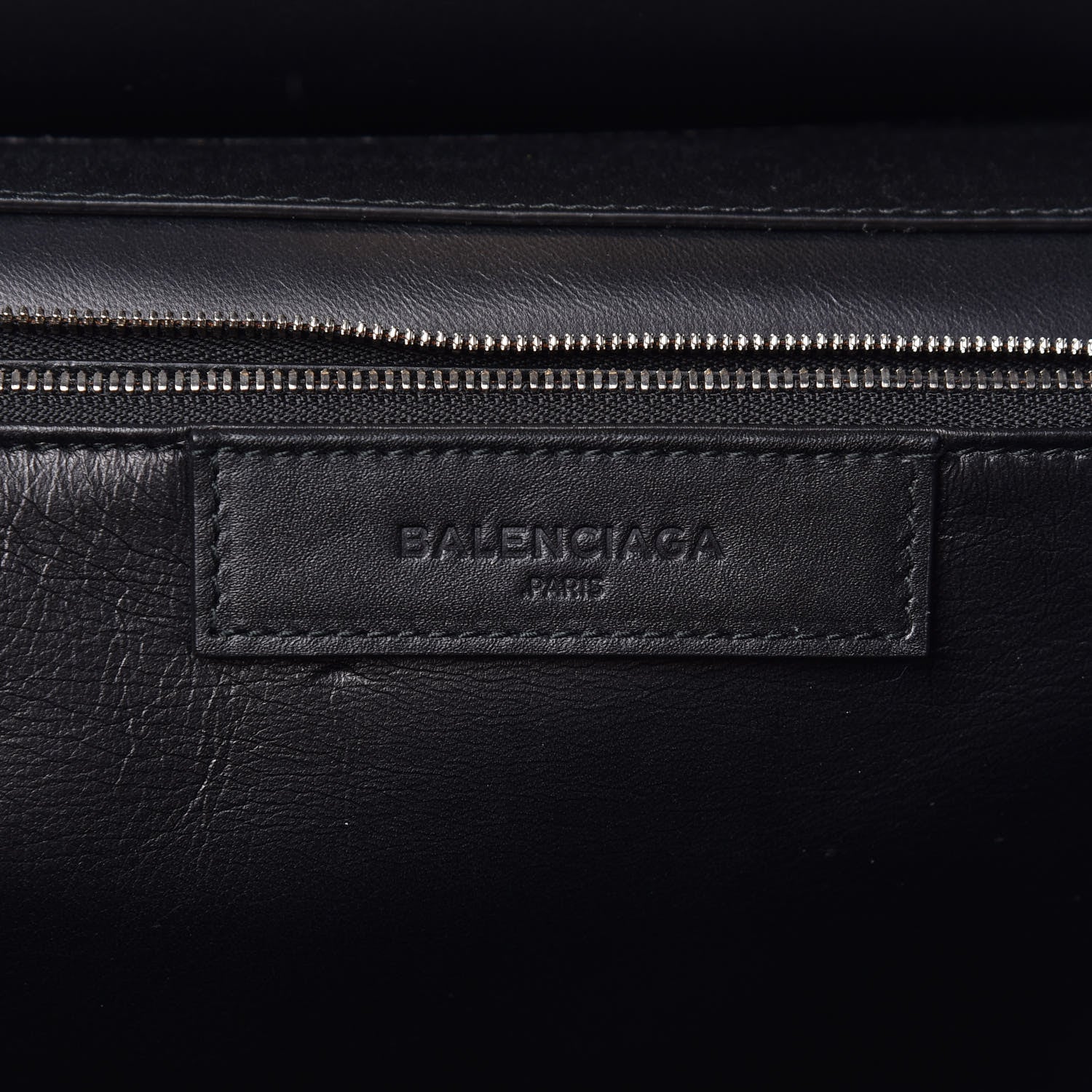 Balenciaga Calfskin Le Dix M Cartable Shoulder Bag Black 6 of 17