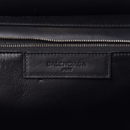 Balenciaga Calfskin Le Dix M Cartable Shoulder Bag Black 6 of 17