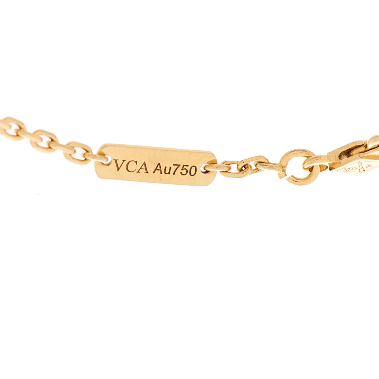 18K Rose Gold Mother Of Pearl Lucky Spring Plum Blossom Bracelet