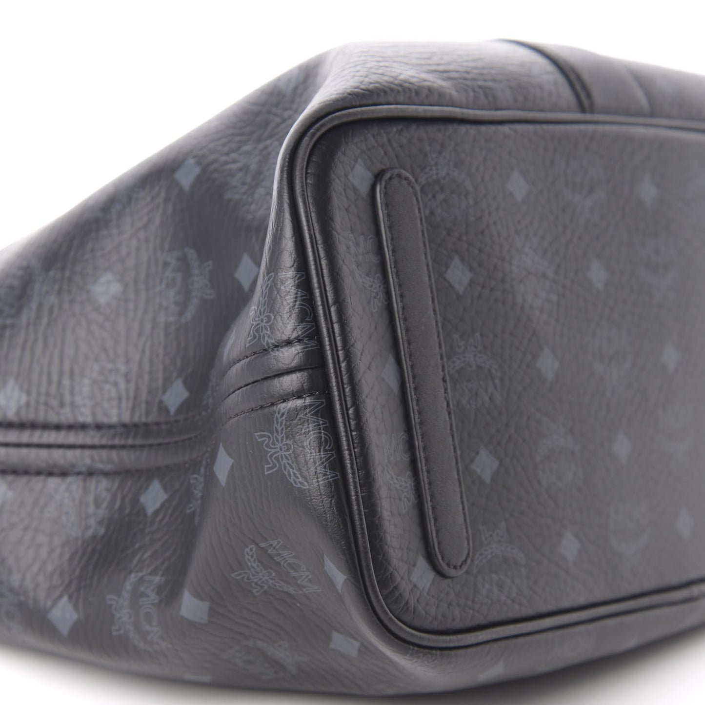 Visetos Medium Liz Reversible Shopper Tote Black