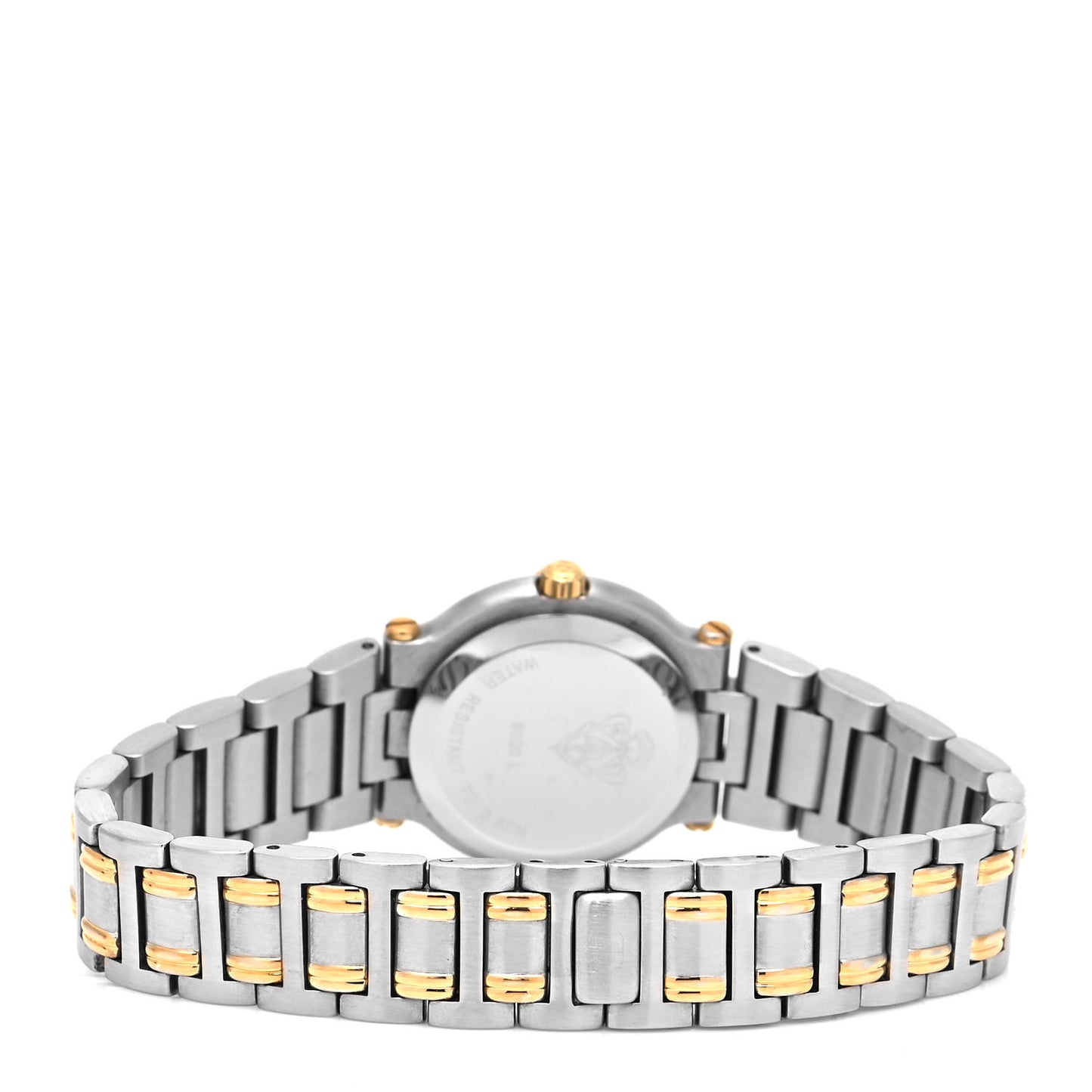Stainless Steel Diamond 25mm 9000L Quartz Watch Black